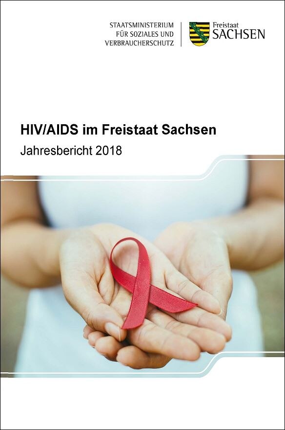 Titelbild HIV-Jahresbericht Sachsen 2018
